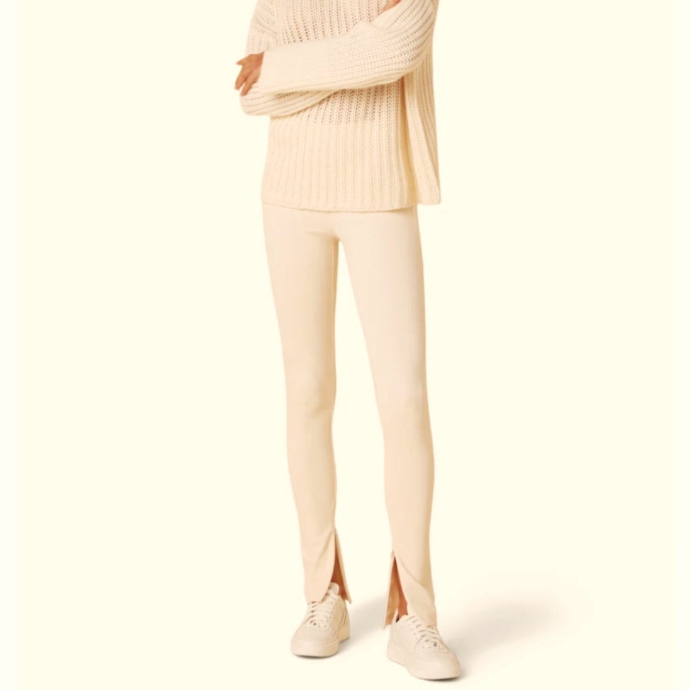 Sablyn Larissa Legging W/Zippers Sandy Beige Size Xs